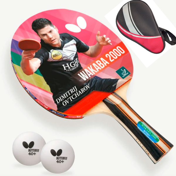 Wakaba Bet Tenis Meja Pingpong Butterfly Wakaba