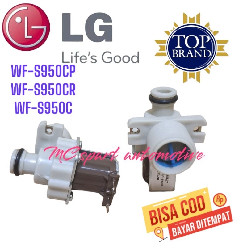 Selenoid water inlet mesin cuci  LG turbo drum 1 tabung | TYPE WF-S950 CR,WF -S950 cg
