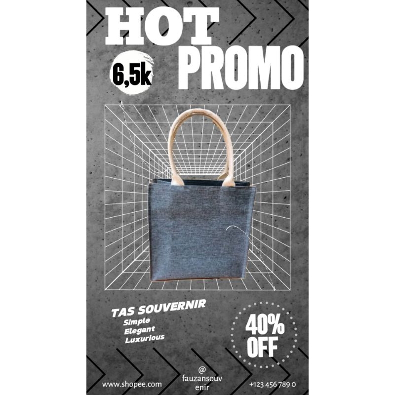 

HAMPERS BAG ORIGINAL bahan Denim berkualitas water proof