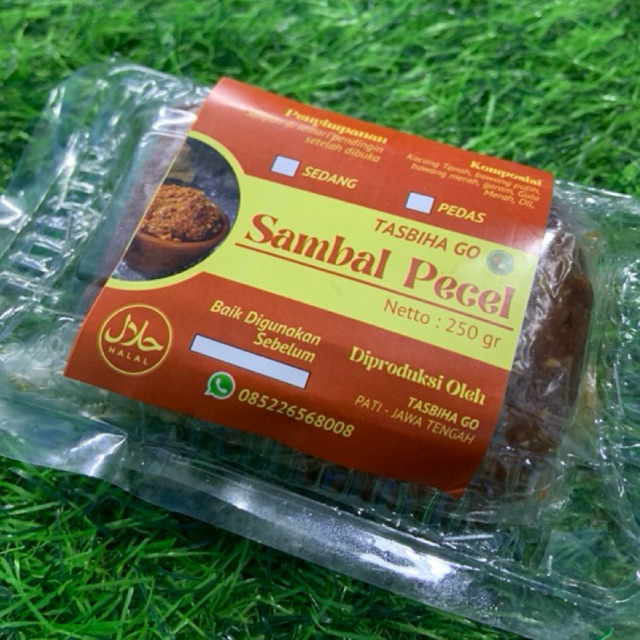 

Sambal pecel bumbu kacang legit