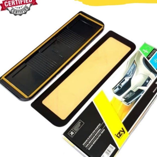 Terbatas Satuan Cover Tempat Dudukan Frame Plat Nomor Mobil Acrylik 46cm Tanpa Lampu