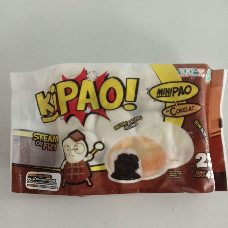 

Kipao Minipao Coklat isi 25 pcs - Netto 430 gram