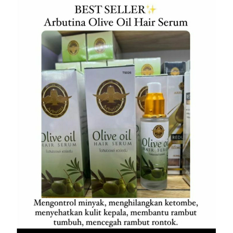 

Olive oil Hair Serum Original membantu menumbuhkan rambut