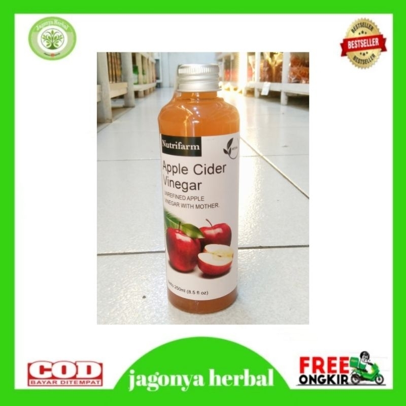 

CUKA APEL NUTRIFARM ORIGINAL 250ML-APPLE CIDER VINEGAR WITH MOTHER