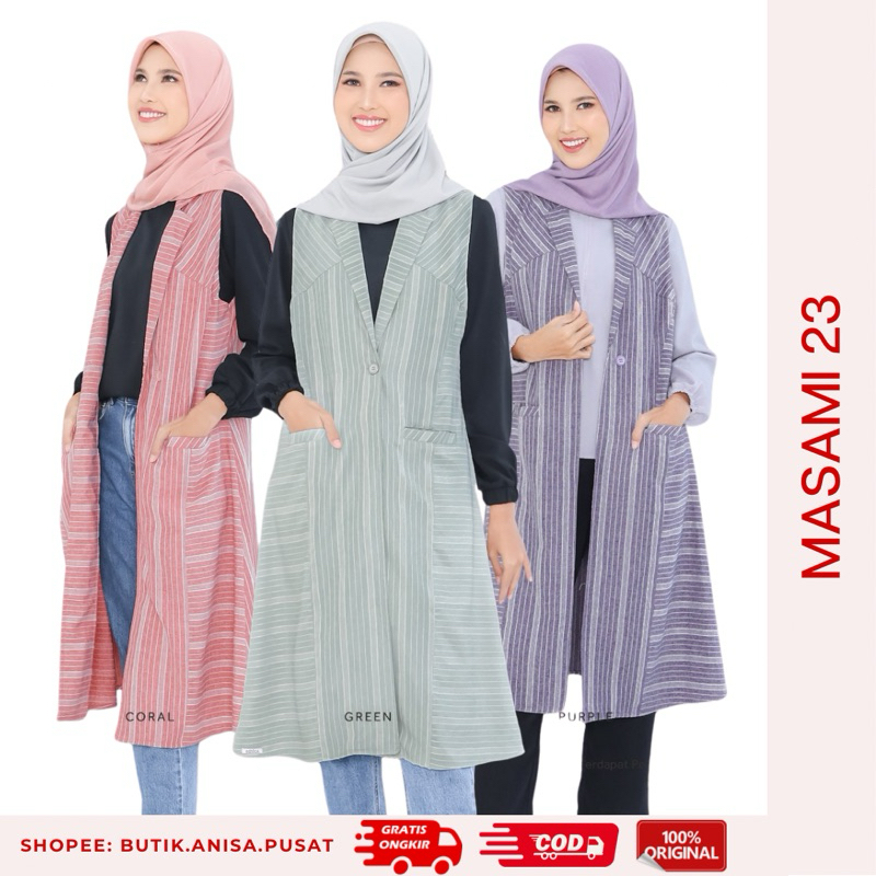 PUSAT25 - ETHICA ATASAN OUTER MASAMI 23 Outer Cardigan Wanita