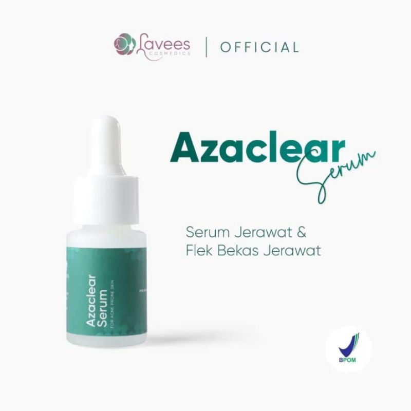 Lavees Cosmedics - Azaclear Serum | Serum Jerawat | Serum Jerawat Recomendasi Dr Monita
