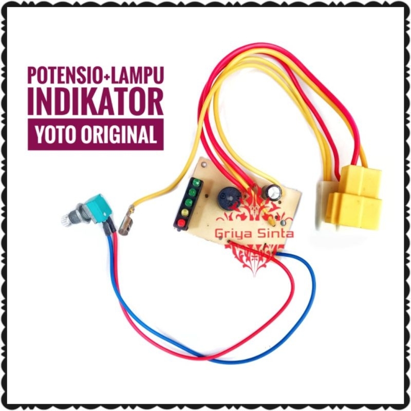 Spare part Suku Cadang Potensio Sprayer Elektrik Yoto Kobola
