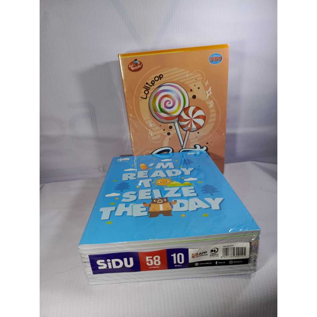 

BUKU TULIS SEKOLAH BY SIDU A5 || BUKU TULIS GARIS 38 LEMBAR