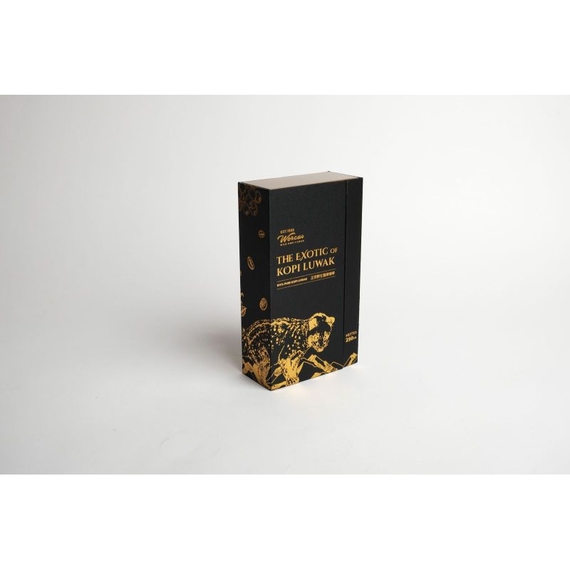 

The Exotic wood Kopi Luwak Worcas 250 gr Ori Kopi Luwak 猫屎咖啡