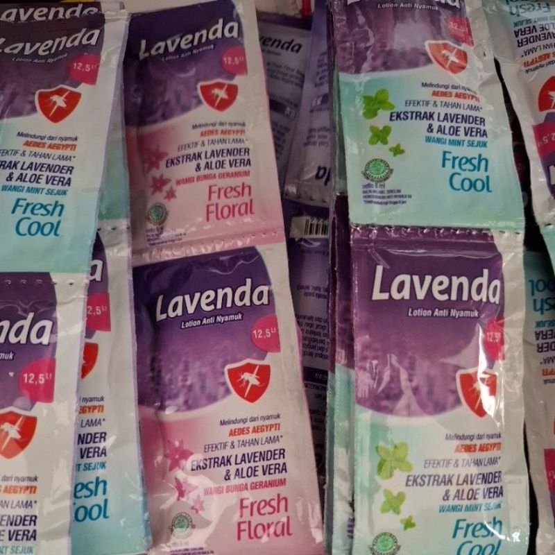 Lavenda lotion anti nyamuk renceng