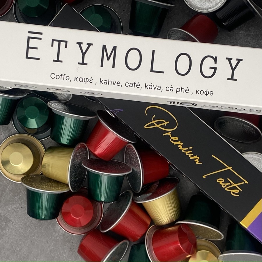 

Kapsul Kopi NESPRESSO ETYMOLOGY COFFEE CAPSULE House Blend