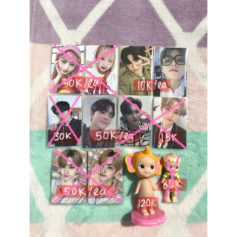 [BACA DESKRIPSI] PHOTOCARD OFFICIAL TREASURE IVE NEWJEANS XODIAC MASHIHO APW GAEUL SG23 GROUP LEO AL