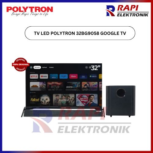 TV LED POLYTRON 32BG9058 Smart Cinemax Google TV 32 inch