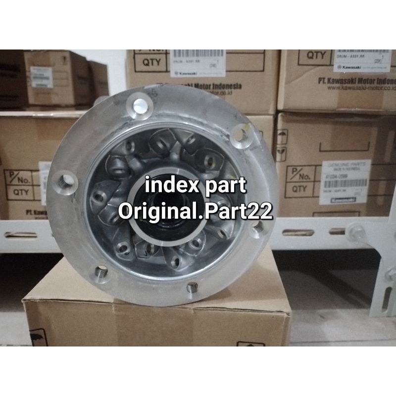 Tromol Belakang Klx G Klx 150 Hole 28 Original Kawasaki 41034-0599