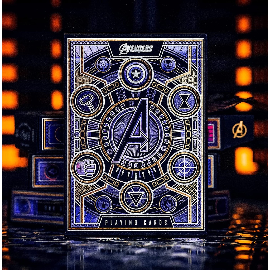 Theory11 Card -  Avengers Card PURPLE Edition - Infinity Saga Playing Poker Card Game