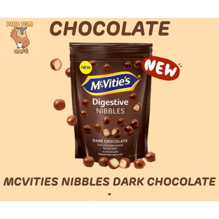 

[READYSTOCK EXP 10/2024] Coklat Mcvities Nibbles Dark Chocolate 80gr, Mc Vities cokelat Malaysia Singapore Coklat Import Ready Siap Kirim