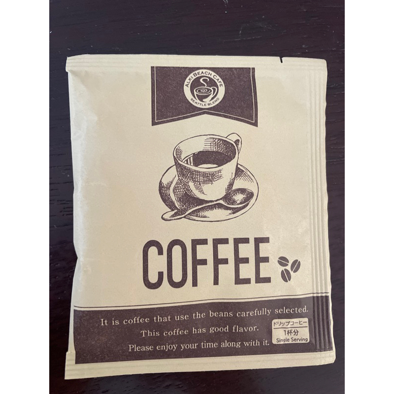 

Alki Beach Cafe Seattle Blend Drip Coffee 20 gram