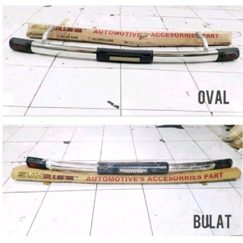 PROMO  BEMPER BELAKANG STANLES mobil INNOVA LAMA - BARU