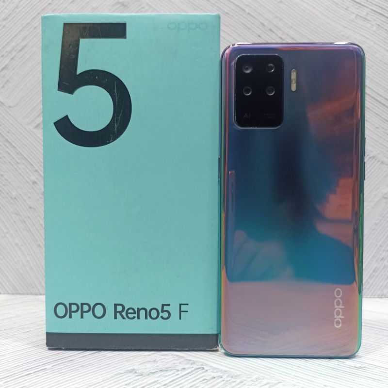 Oppo Reno 5F 8/128 GB Handphone Second Fullset