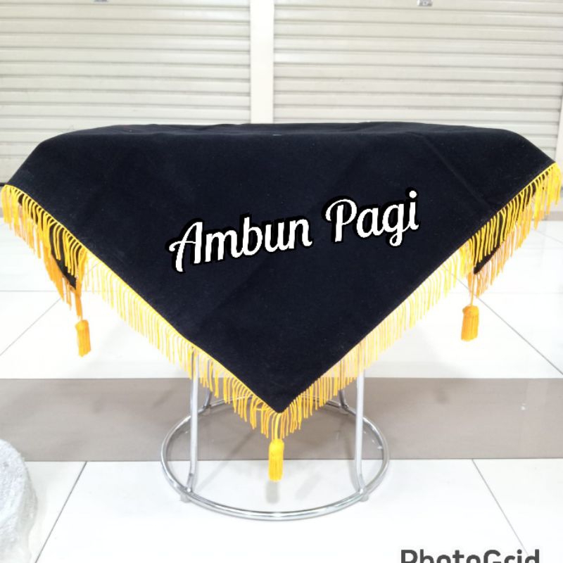 

best seller alas baki paskibra alas baki upacara bendera warna hitam polos
