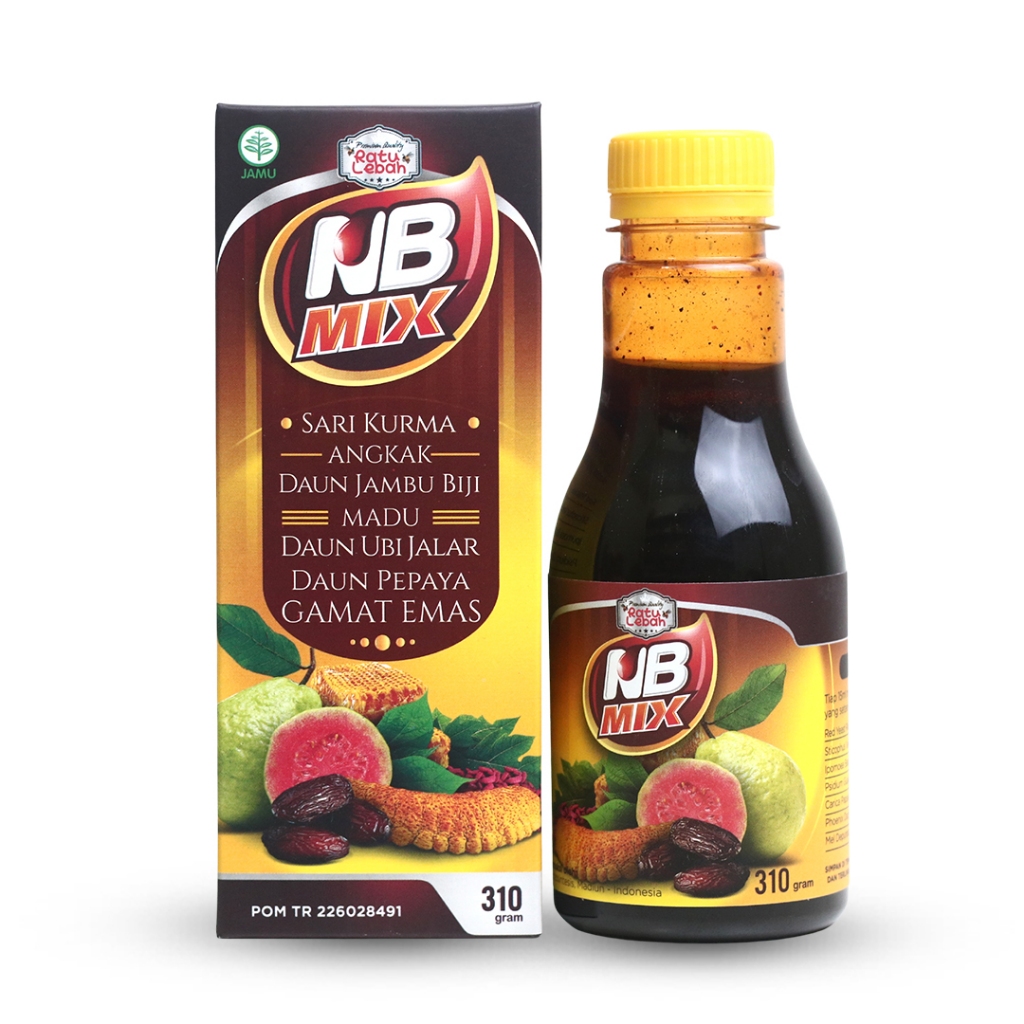 

NB MIX Madu Sari kurma Angkak NBMIX Ratu Lebah 310gr