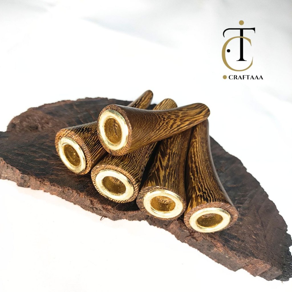 Once Mini Pipa Pipo Cangklong Bahan Kayu Johar