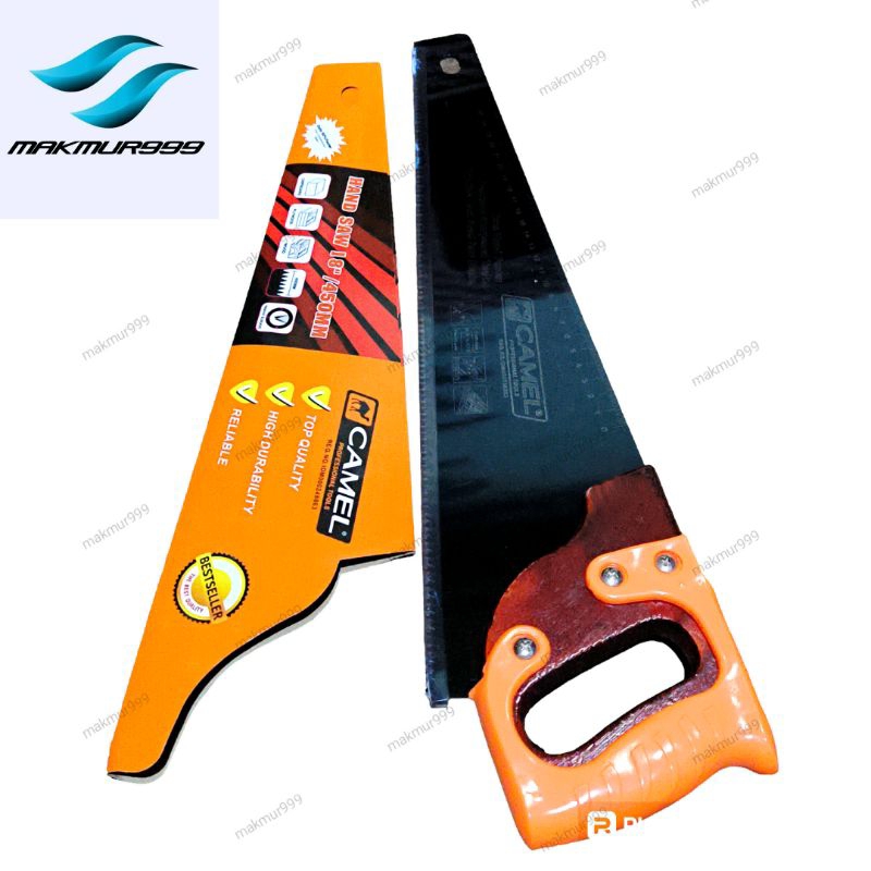 gergaji kayu camel 18" - gergaji potong kayu