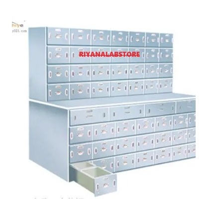 Lemari Obat + Meja Kerja / Meja Kerja Farmasi