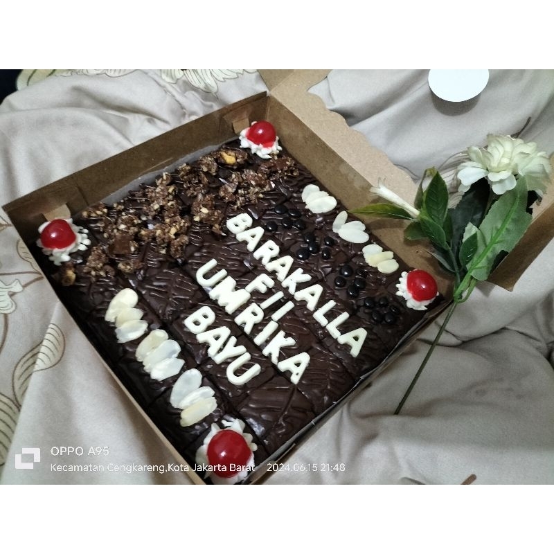 

brownies panggang UK.20cm