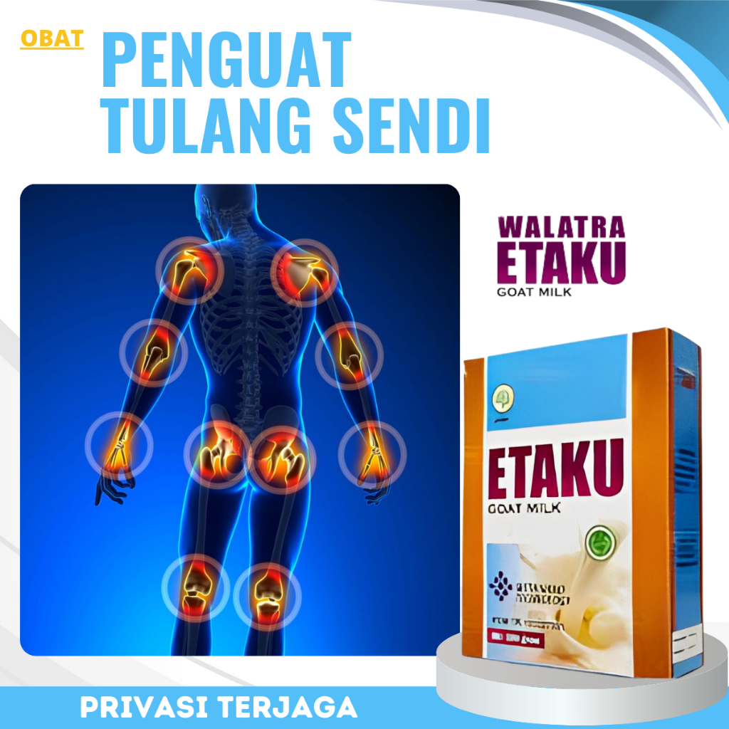 

Susu Penguat Tulang Dan Sendi Lansia, Susu Pelengkap Nutrisi Tulang Dan Sendi, Obat Radang Sendi, Tulang Keropos, Susu Untuk Kesehatan Lansia, Susu Penambah Kalsium Tulang, Obat Pengapuran Tulang - Walatra Susu Etaku Goat Milk