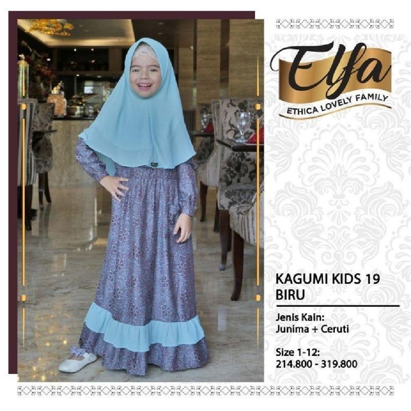 GA KAGUMI KIDS 19 BIRU BY ETHICA