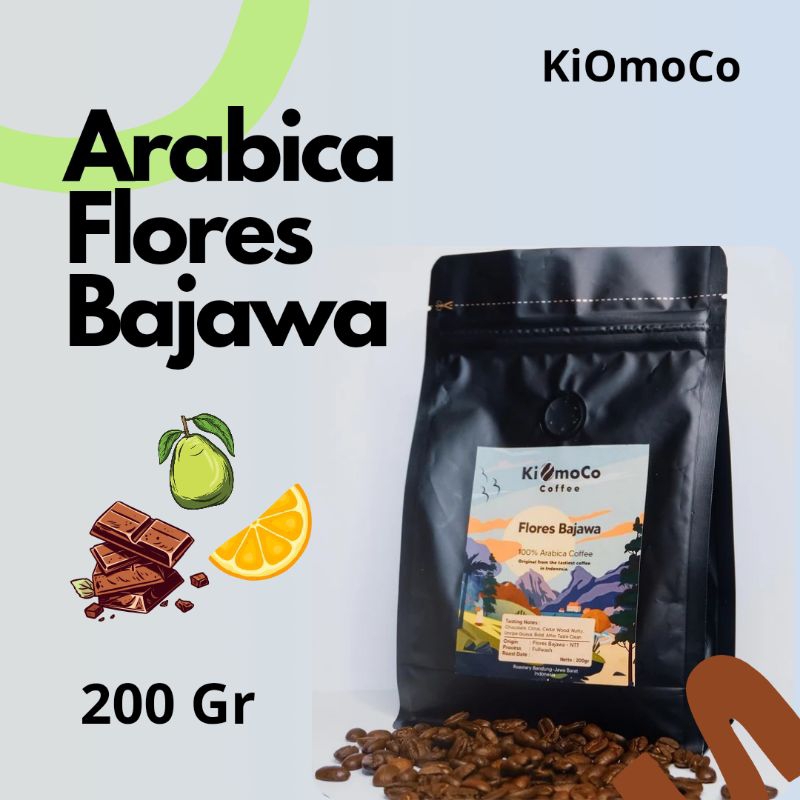 

Kopi Arabica Flores Bajawa - Kopi Arabika Flores - Biji/Bubuk 200gr