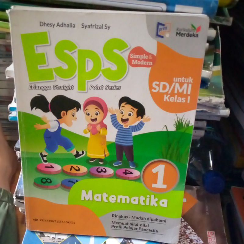 BUKU SPS MATEMATIKA UNTUK SD MI KELAS 1