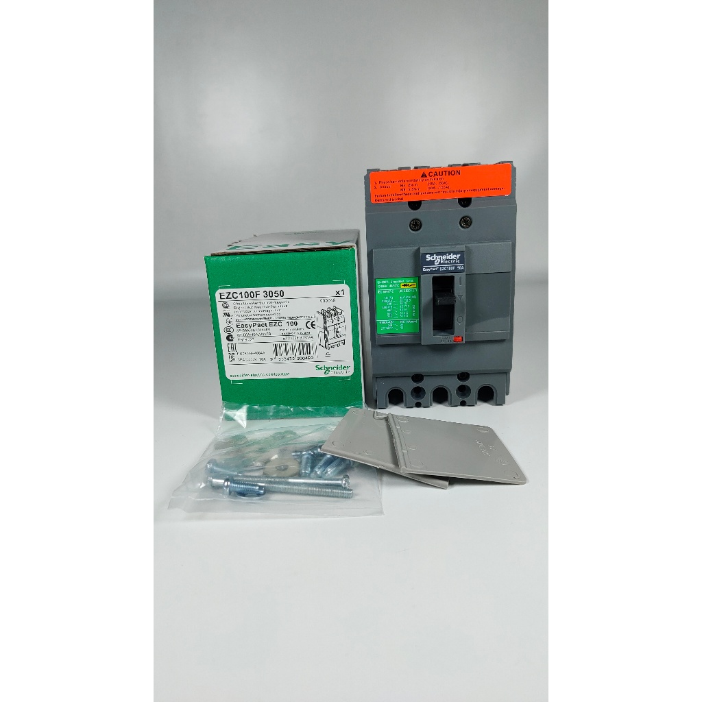 MCCB/BREAKER EZC100F 3P 10kA 15A 20A 25A 30A 40A 50A