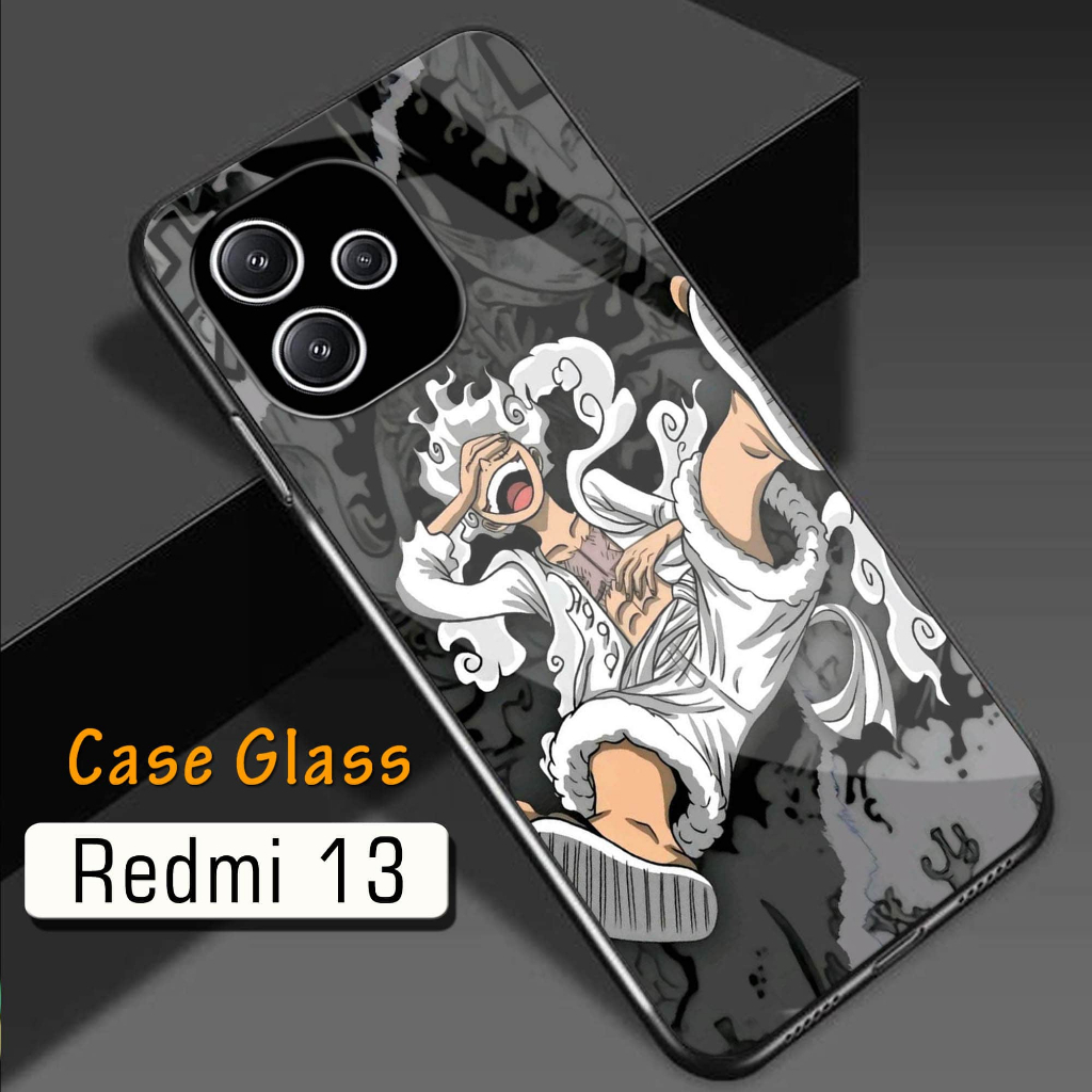 Softcase Kaca Kilau Redmi 13 - softcase - casing terbaru - case lucu - case Redmi 13 Terbaru (S179)
