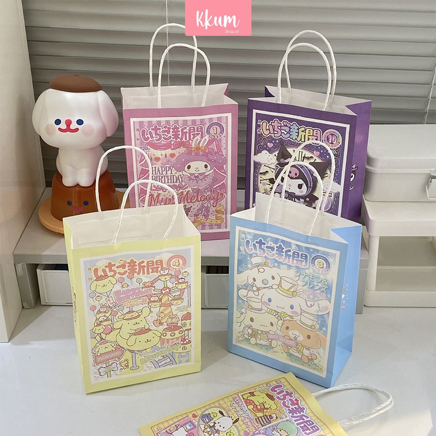 

Paper bag sanrio/ Tas Kertas Birthday Goodie Bag