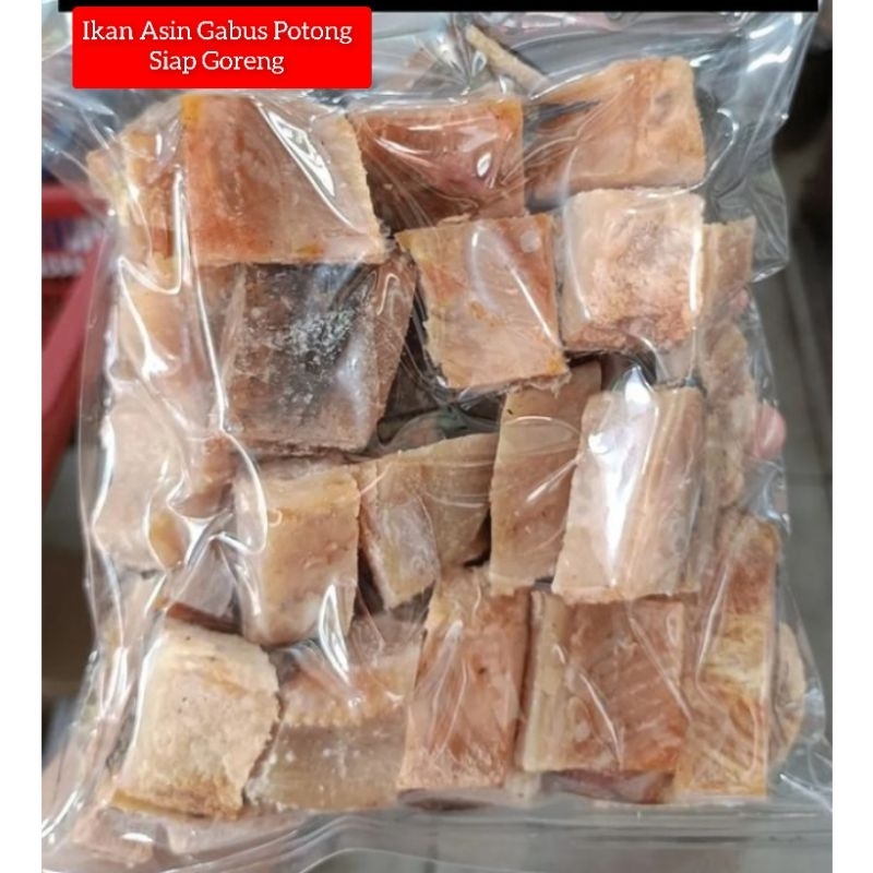 

Ikan Asin Gabus Potong (±250) Ikan Gabus / Haruan / Ikan Asin Gabus Toman / Ikan Asin Pontianak / Ikan Asin Murah / Ikan Asin Kalimantan Barat