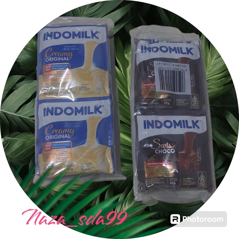 

[ 1rtg isi 6pcs ] INDOMILK Susu Kental Manis Creamy INDOMILK rentengan uk. 37gr