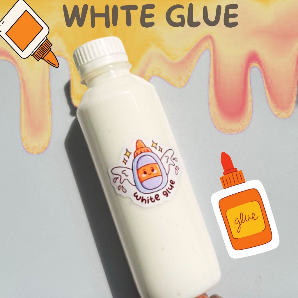 

WHITE GLUE 250ML/ LEM PUTIH /LEM FOX KAYU LEM SLIME BAHAN SLIME ACTIVATOR