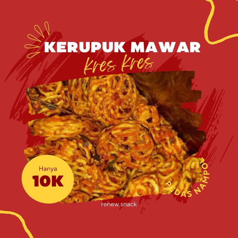 

kerupuk mawar