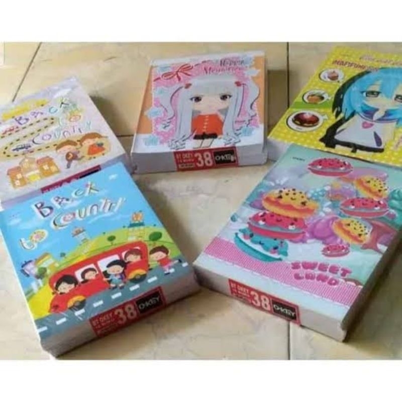 

ECER OKEY BUKU TULIS 38 LEMBAR SPESIAL ANAK SEKOLAH JUAL ECER