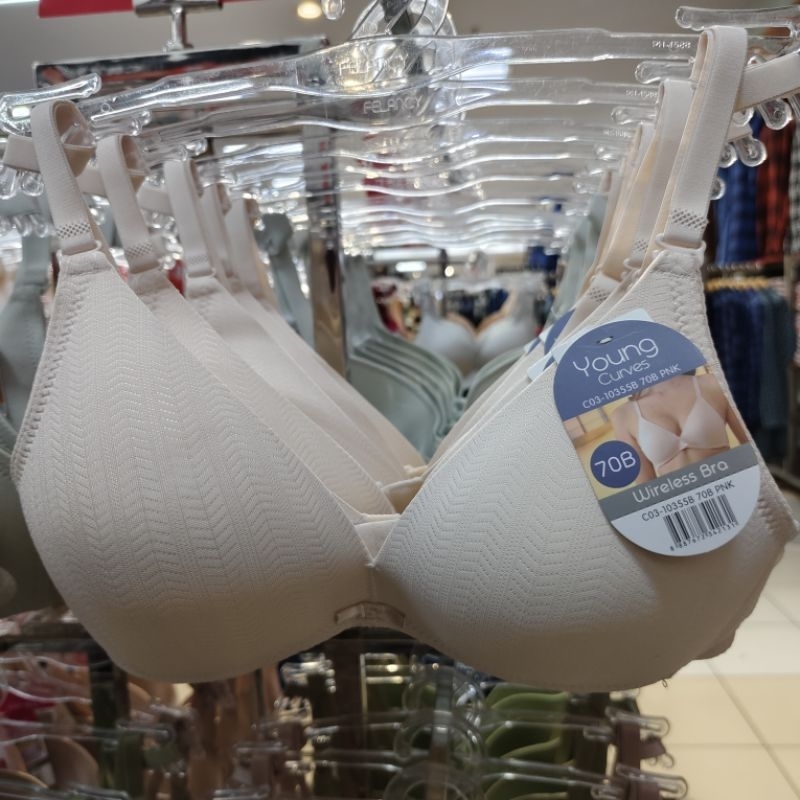 YOUNG CURVES BRA TANPA KAWAT CUP B (C03-10355)