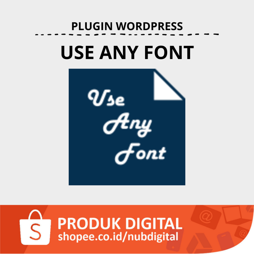Use Any Font Pro Plugin Wordpress Tools Website Nubdigital
