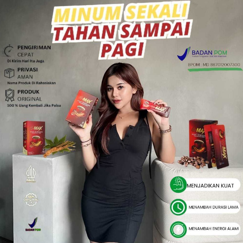 

Terlaris KOPI GMAX ORIGINAL KOPI STAMINA PRIA AMAN 1 BPOM HALAL KUAT TAHAN LAMA