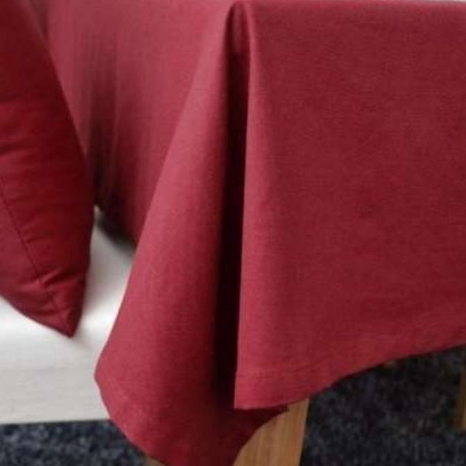 KP8 Taplak Meja polos katun taplak meja kain taplak meja guru meja tamu meja makan