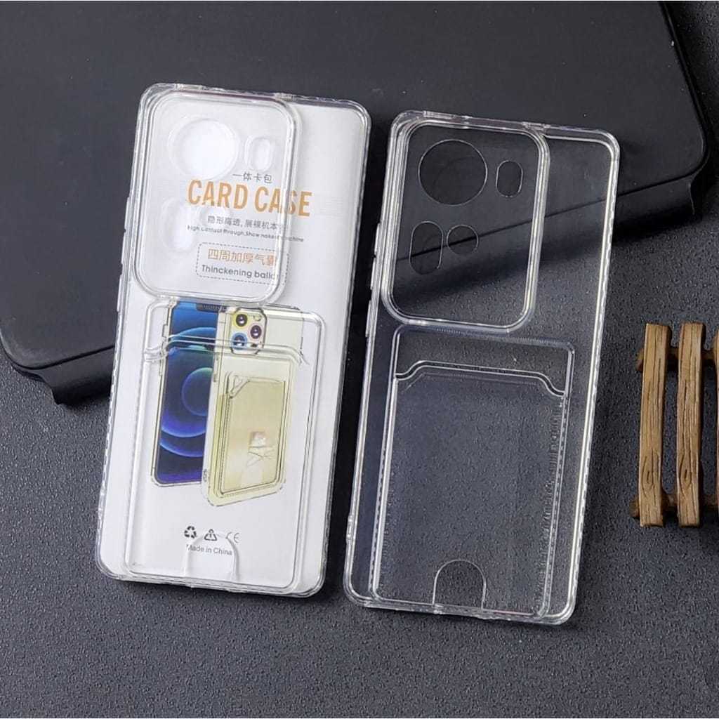 Softcase Bening Slot Card Holder For OPPO RENO 11 5G / RENO 11 PRO / RENO 11F - Card Holder  MR CASE