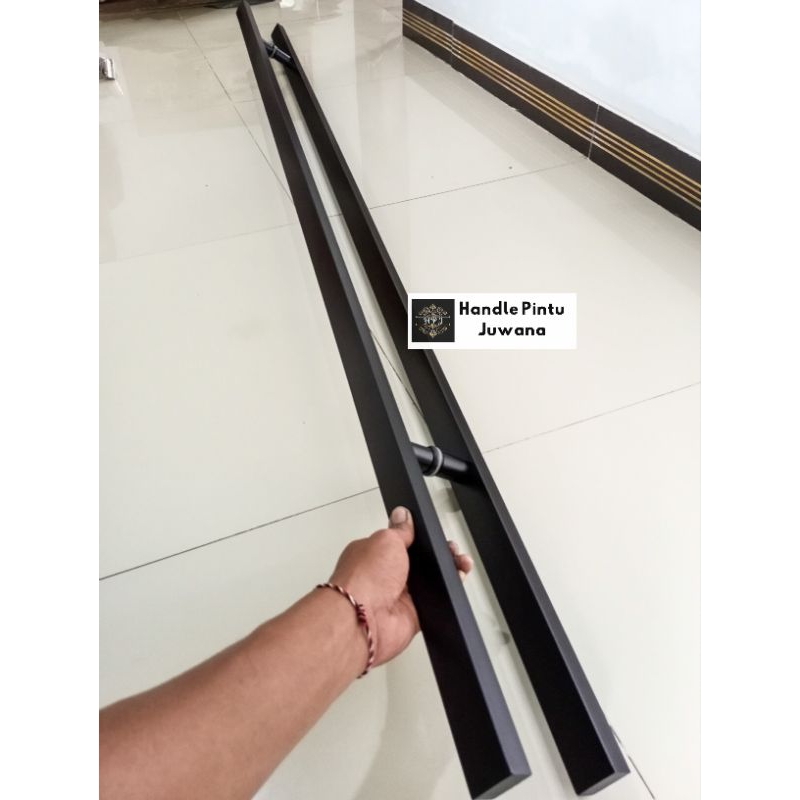 Gagang Pintu Rumah Baut Tembus Handle pintu minimalis stainless steell baut tembus 180cm 200cm 250cm