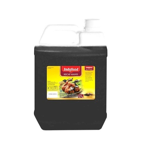 

kecap manis indofood galon jirigen 5700 5.7 kg