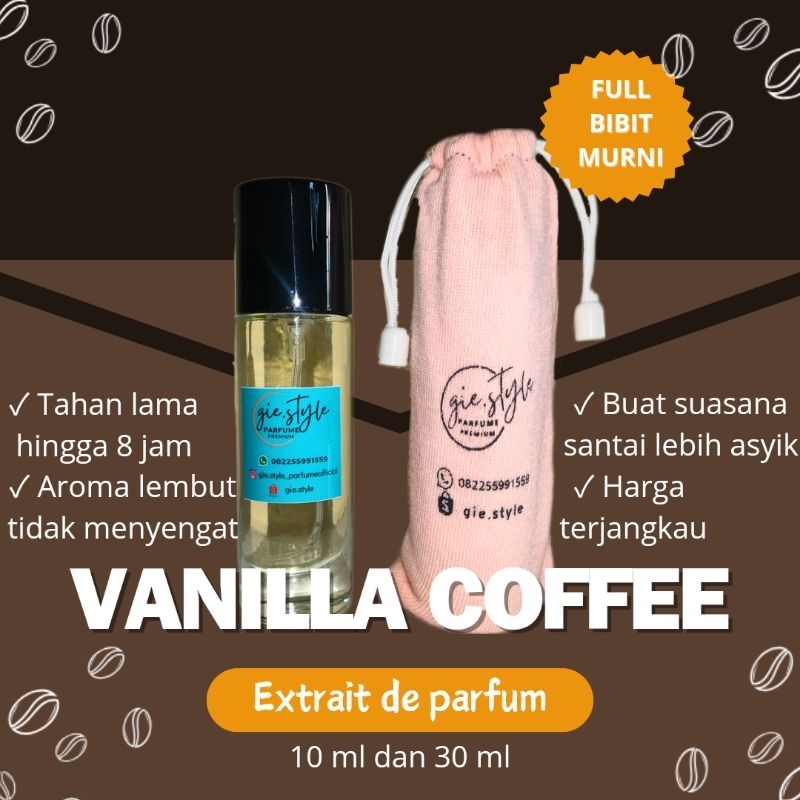PARFUM BIBIT ASLI 100% VANILLA COFFEE
