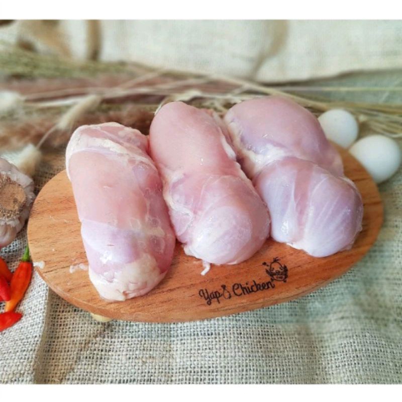 

Paha Ayam Fillet/Ayam Broiler Biasa/Boneless Paha Tanpa Kulit (500 gr)/Ayam Broiler